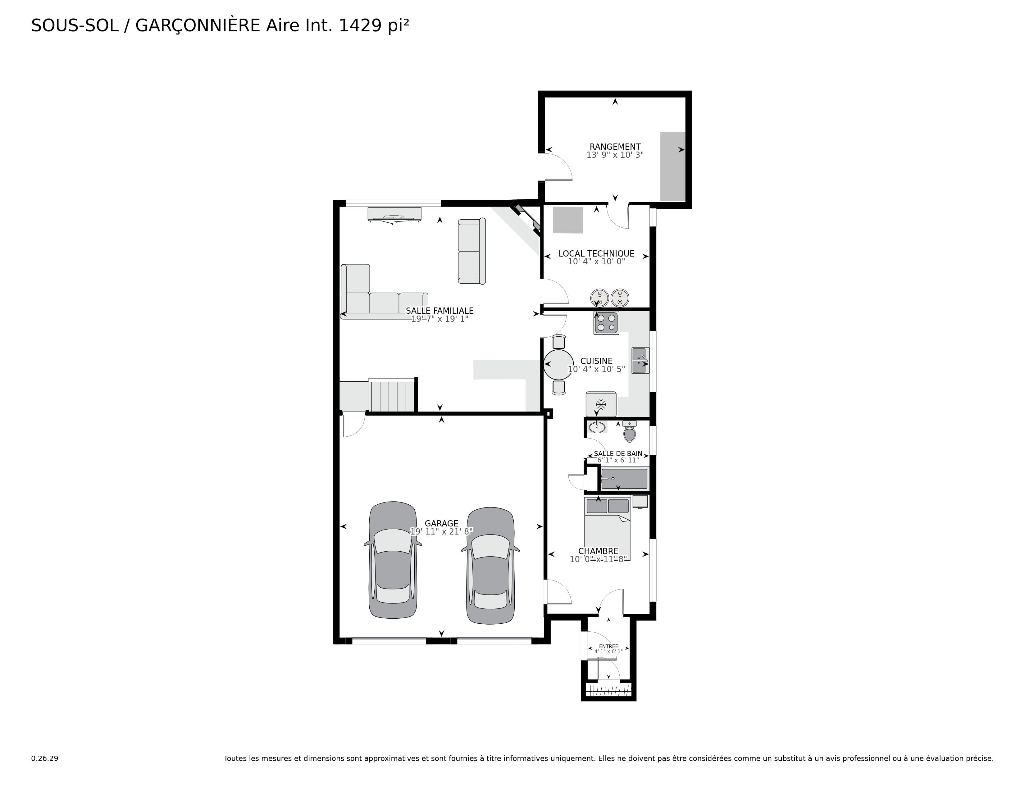Sous-sol / Garçonnière